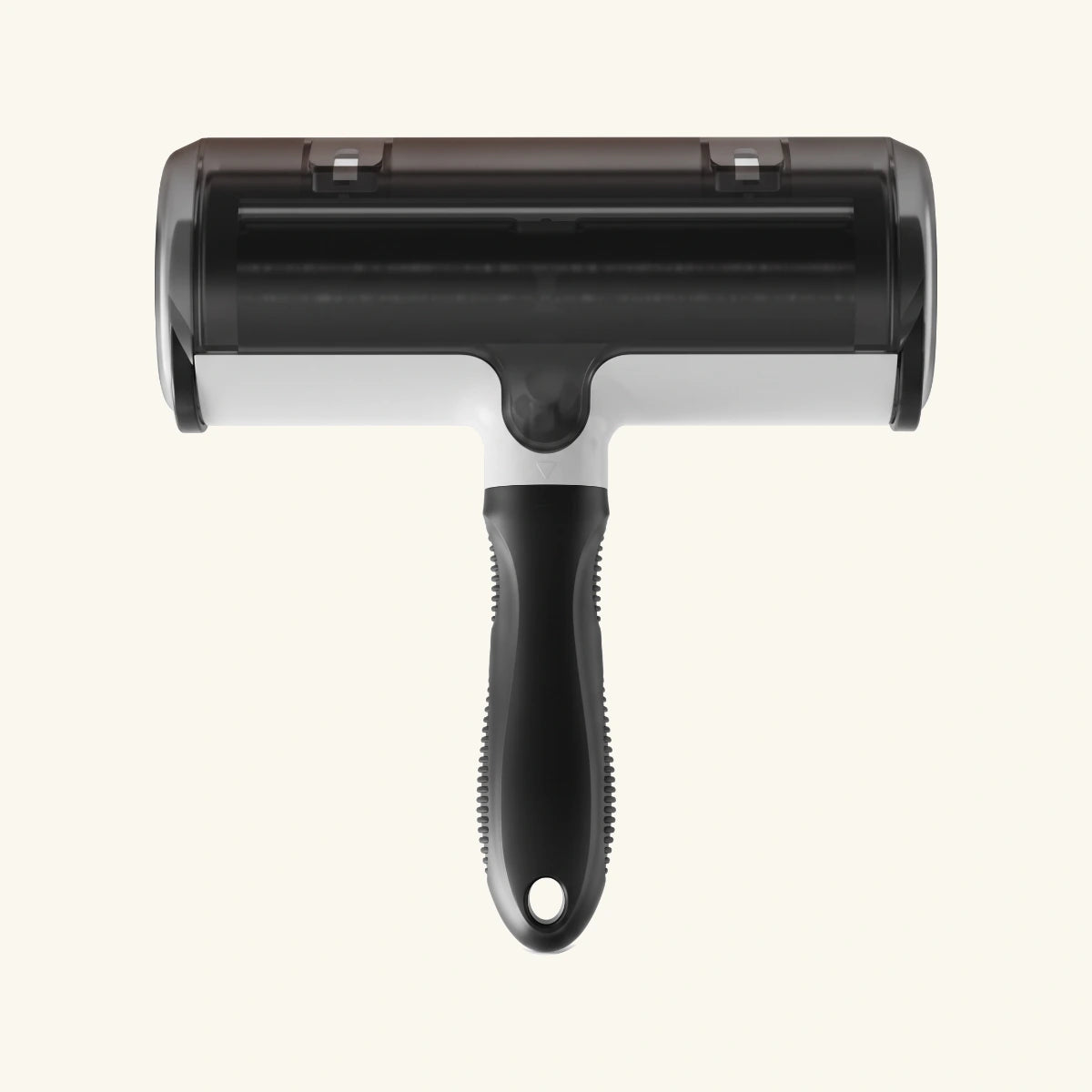 Reusable Pet Hair Remover Roller on a cream background